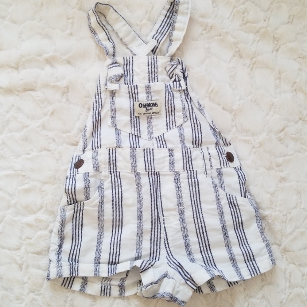 Oshkosh Striped Overalls